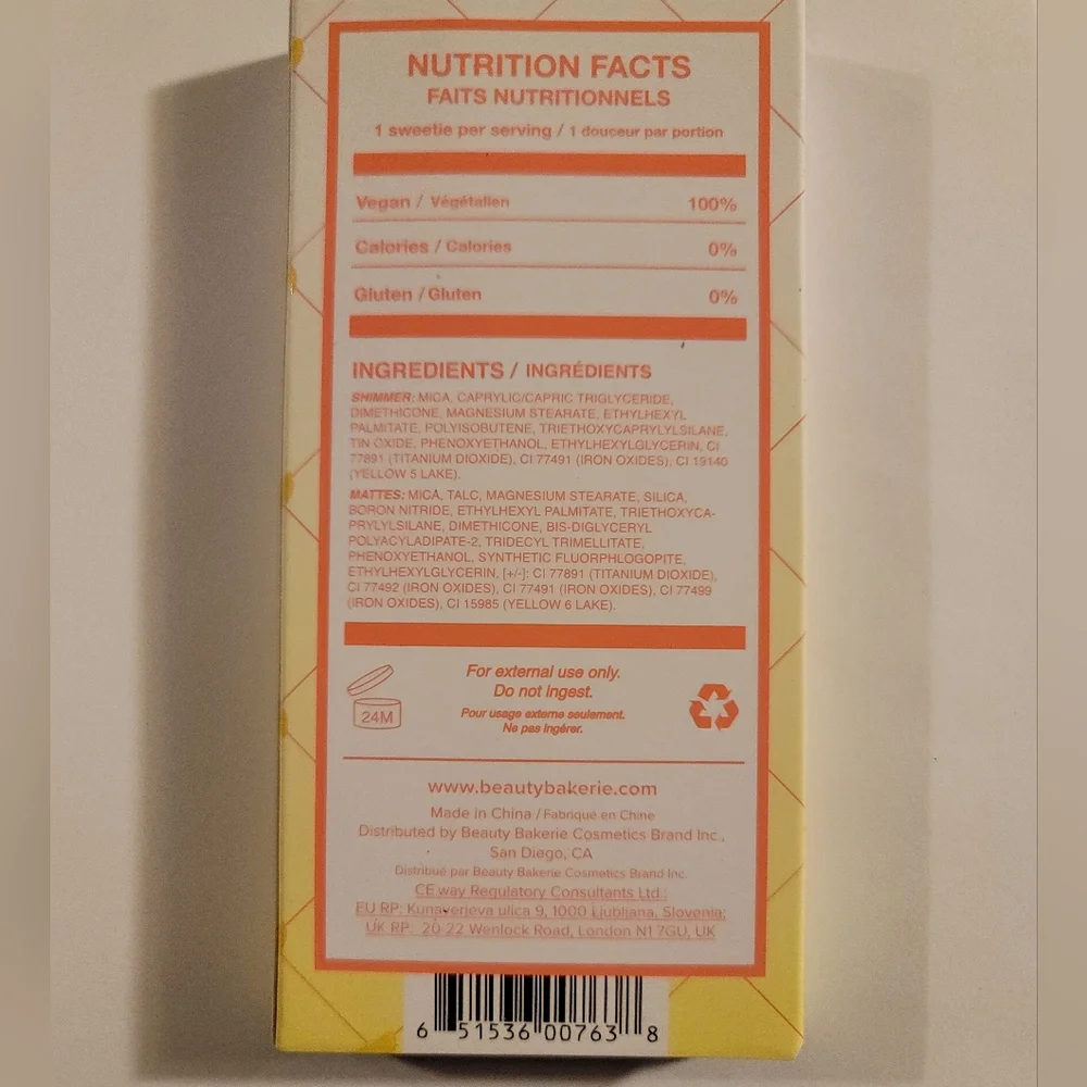 Beauty Bakerie Face Palette - Lemon Bar NIB - Picture 11 of 11